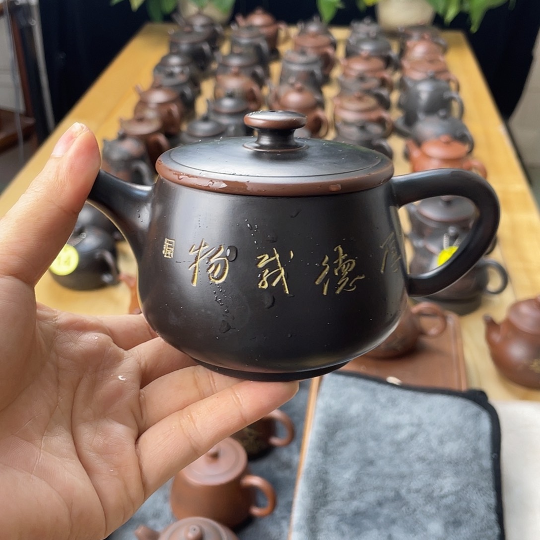 ****丽泥塑汉瓦壶250毫升左右