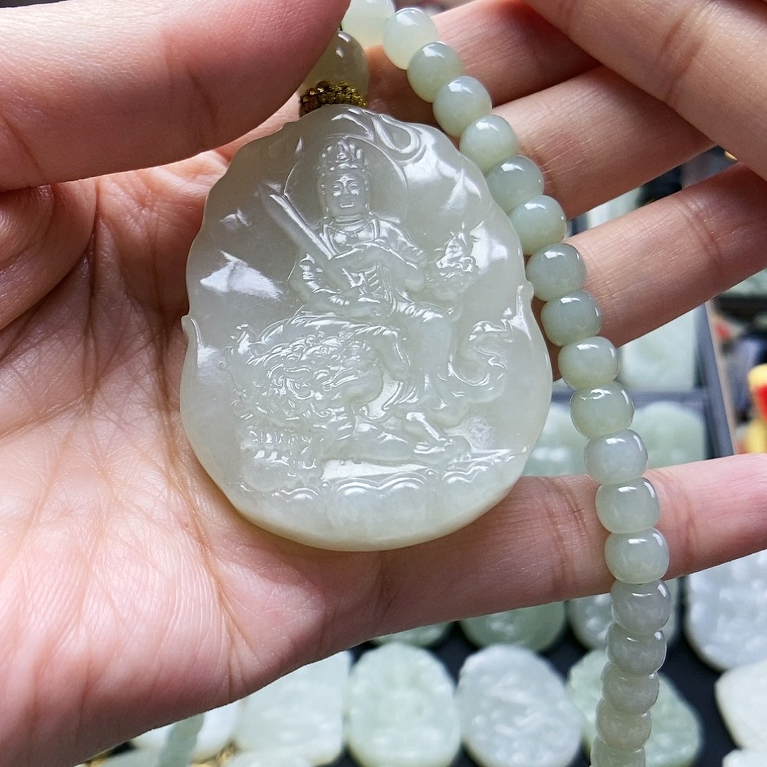 和田玉颈饰未镶嵌A***r