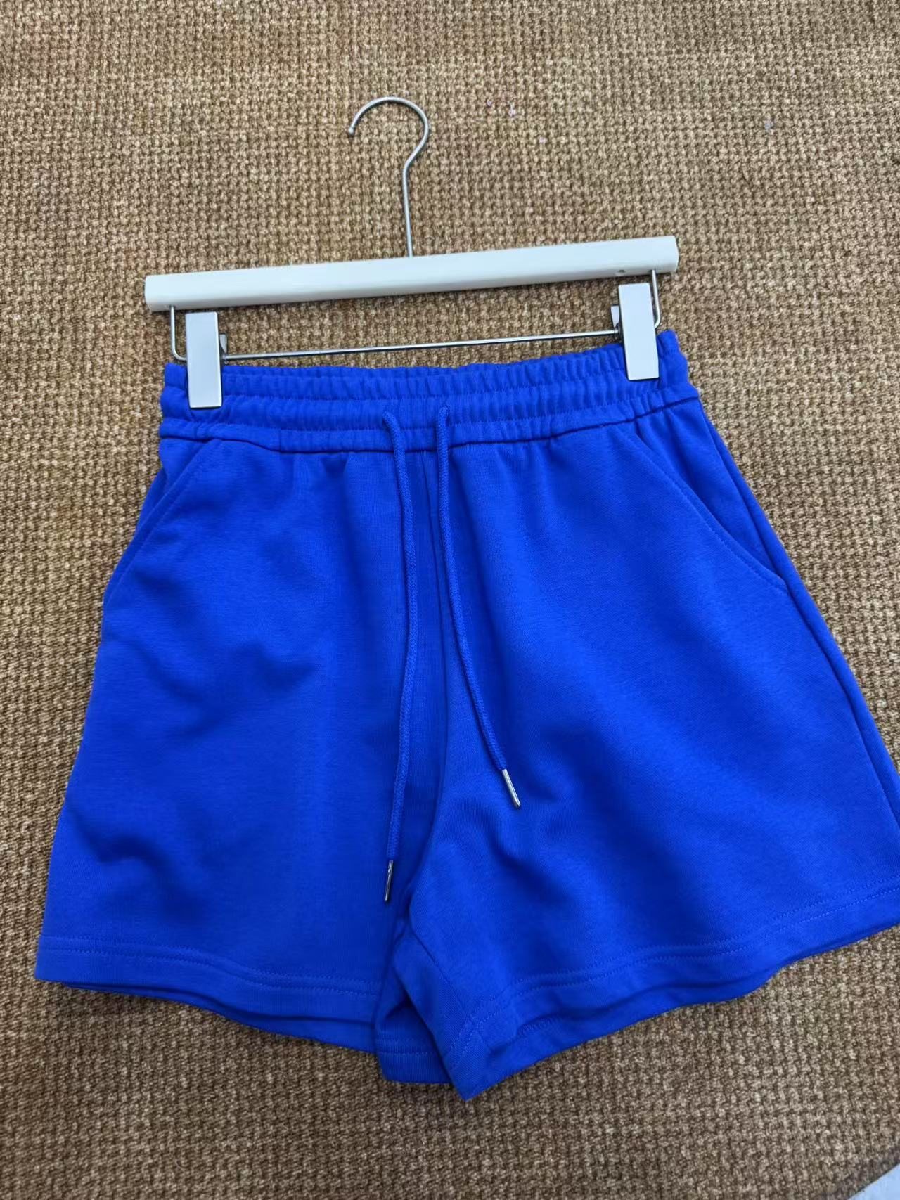 2025夏季新款松紧腰头时尚百搭毛圈短裤