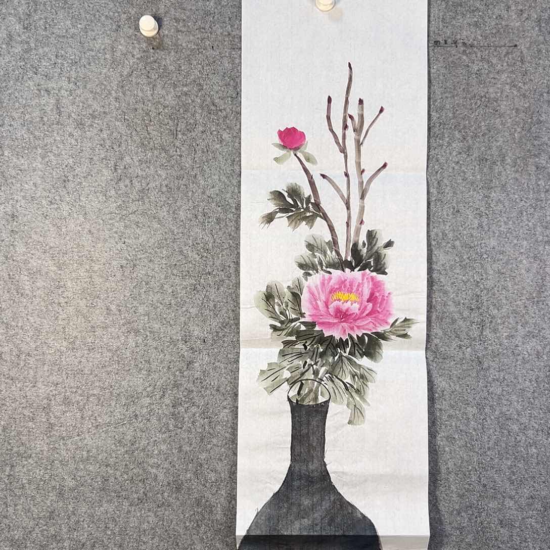 国画361 牡丹花等经济植物资源丰富