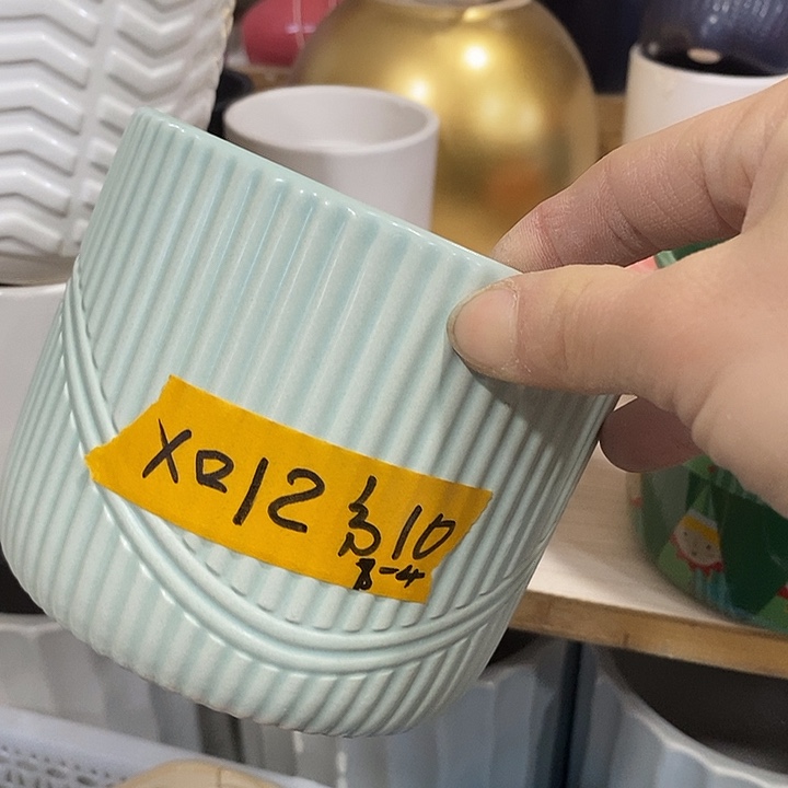 陶摆件陶盆有孔 瑕疵介意勿拍