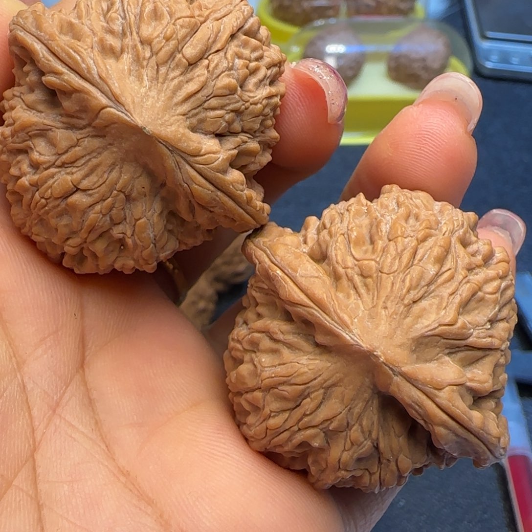 文玩核桃吊坠41全品平谷爱心