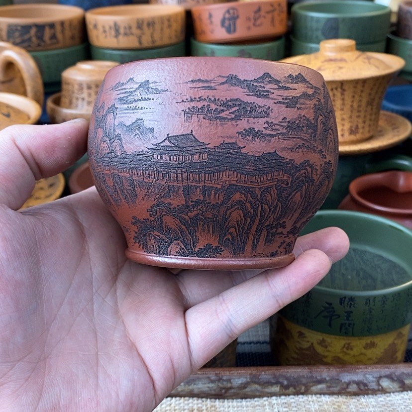 【闪购商品】紫砂杯子宜兴全手工紫砂杯