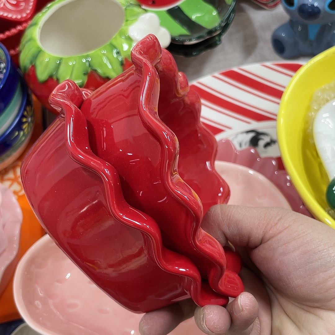 释***然满25包邮 瑕疵陶瓷不退不换 完美主义者慎拍