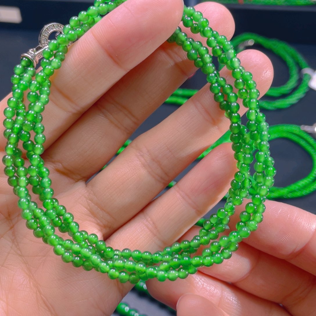 翡翠项链未镶嵌，1