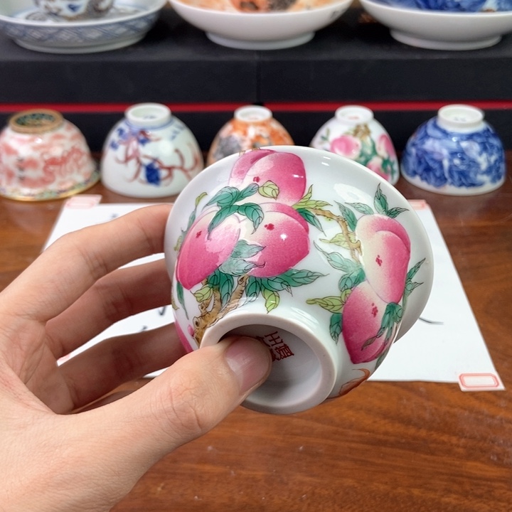 杯景德镇手绘陶瓷艺术