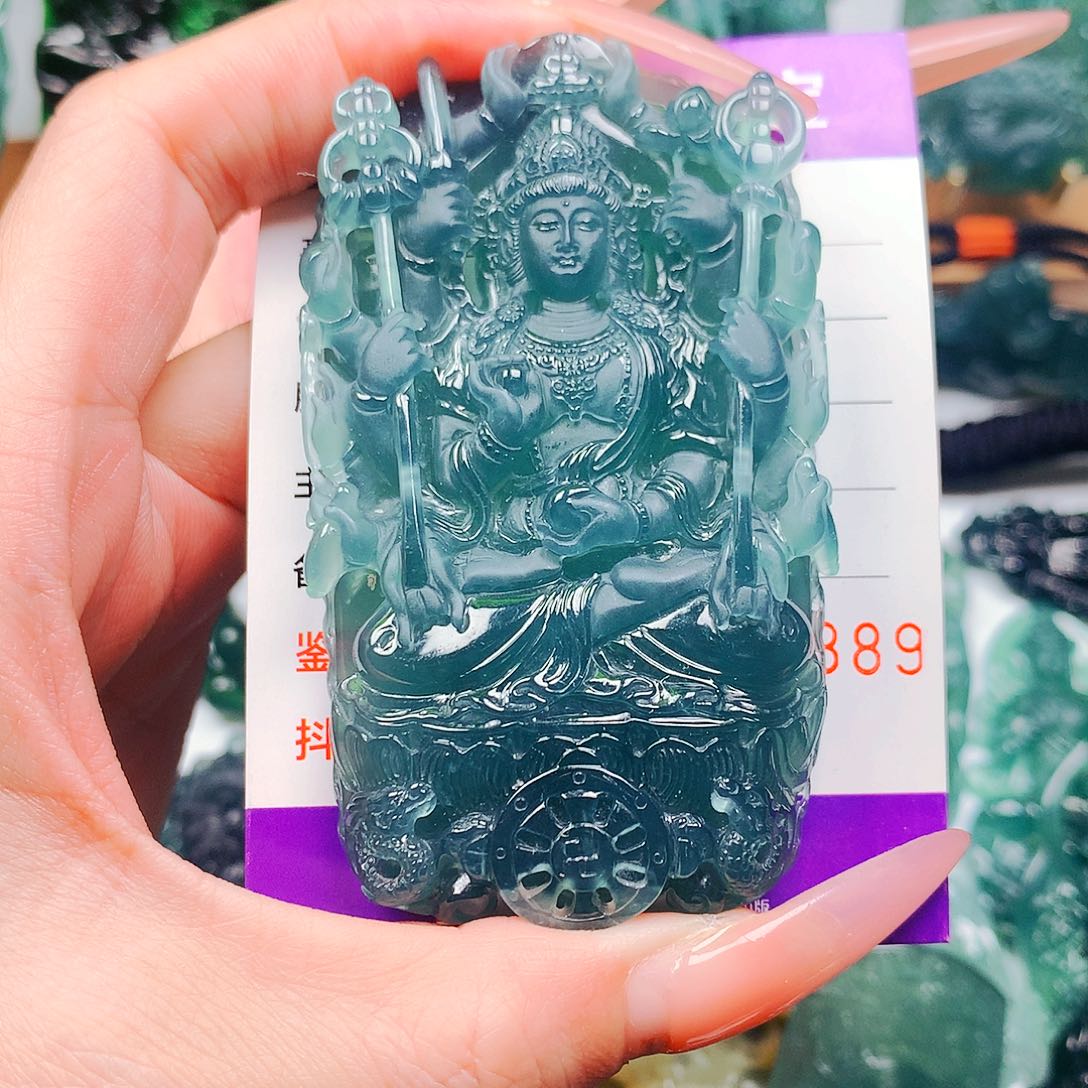 【闪购商品】翡翠未镶嵌颈饰✨****✨纯天然A货翡翠