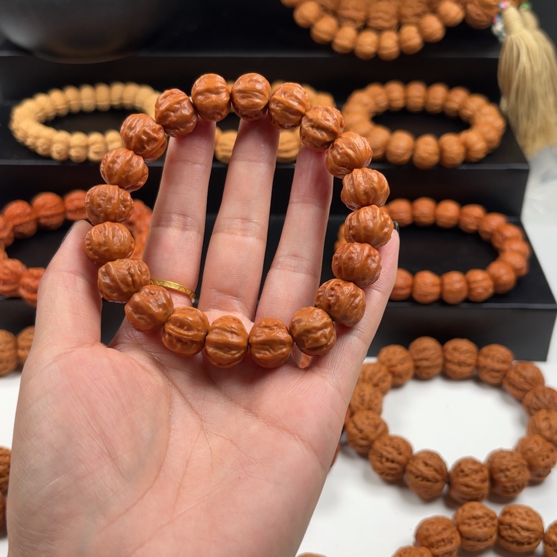 谜***！手串文玩核桃小核桃4