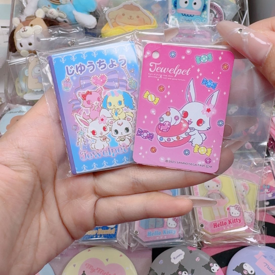 三丽鸥宝石宠物小本子扭蛋