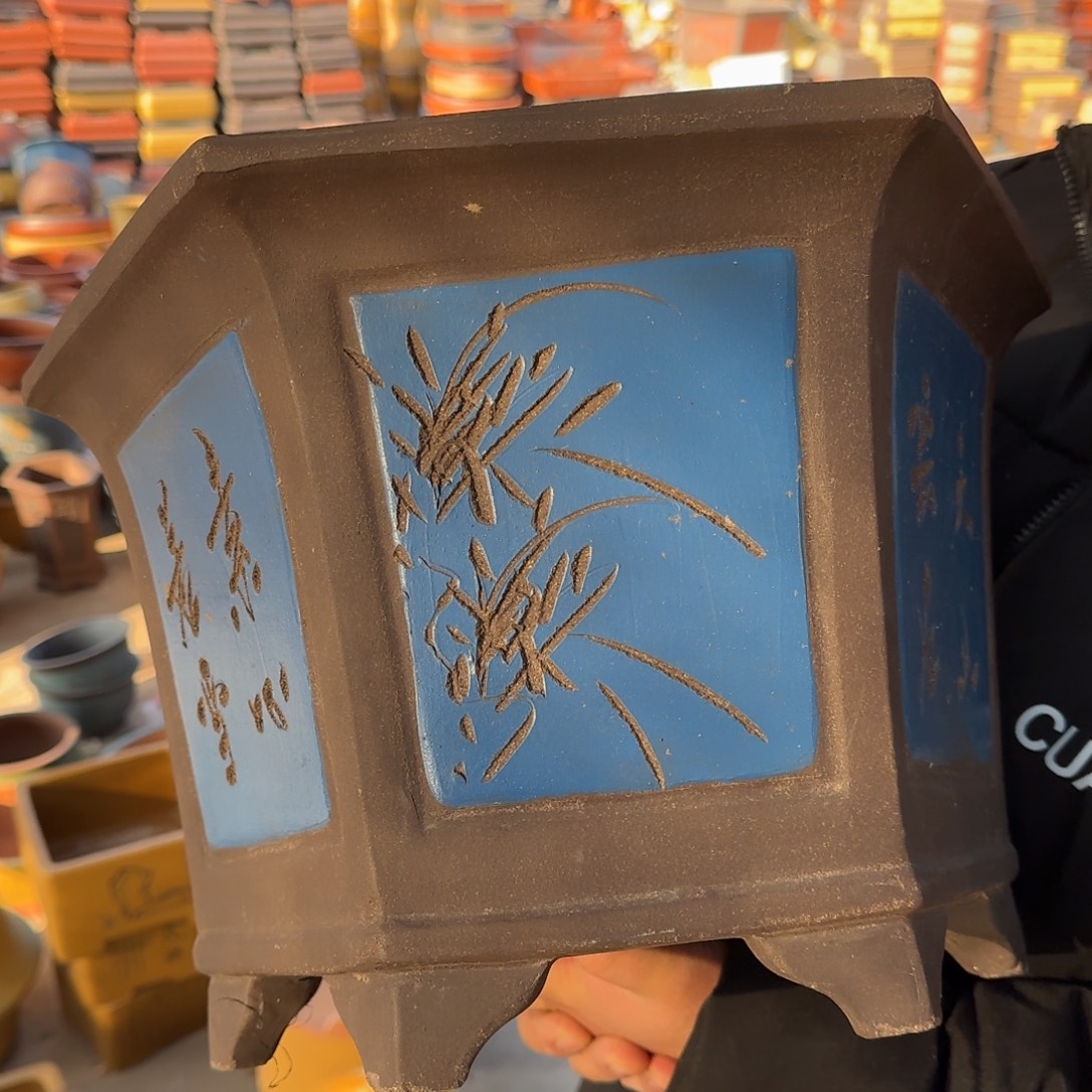 花盆紫砂口径33.21口径