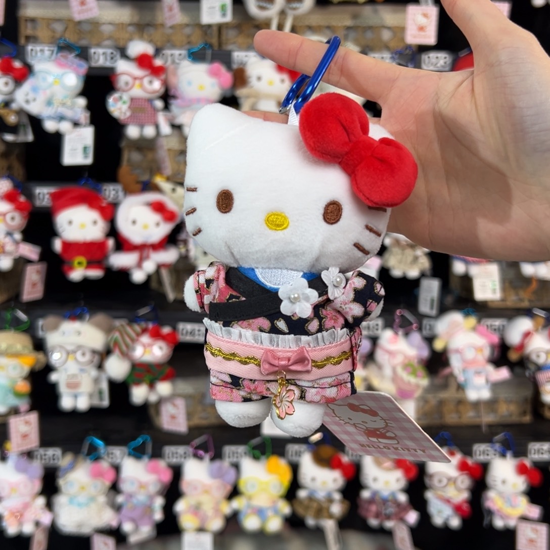 毛绒新品和服kitty