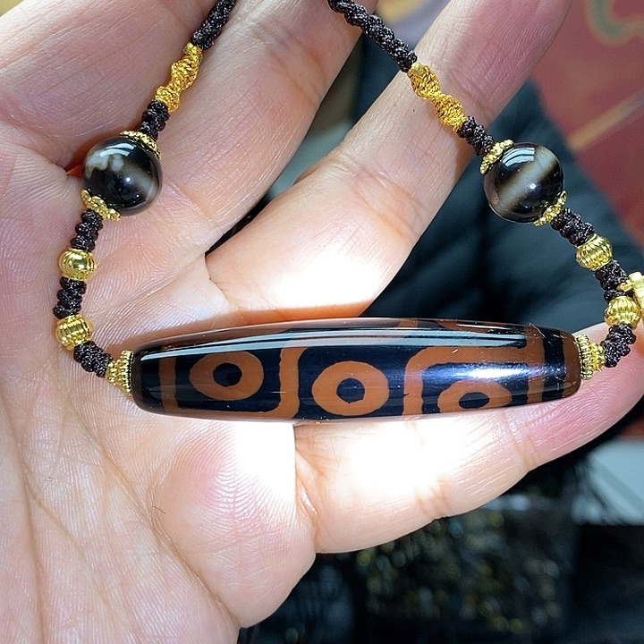 玛瑙/玉髓颈饰合金