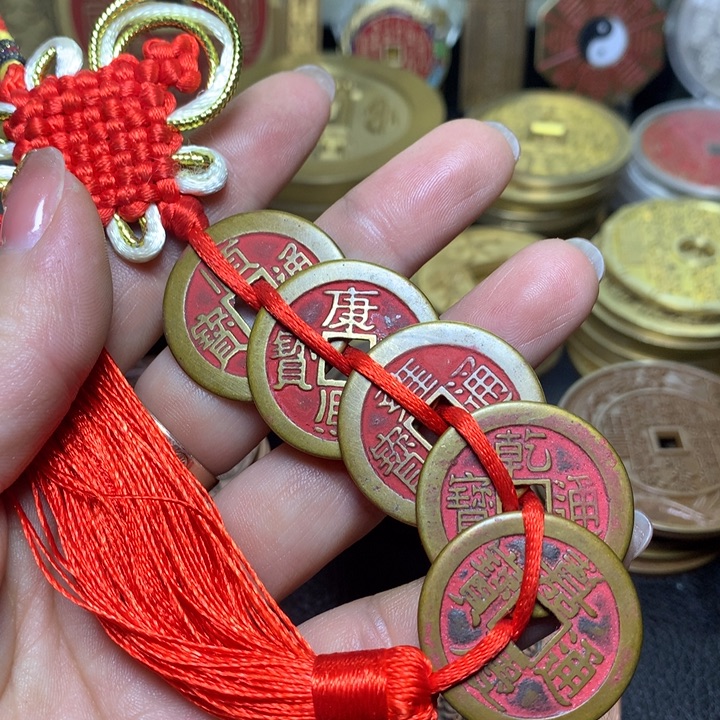 铜现代工艺品翻砂铸造五帝