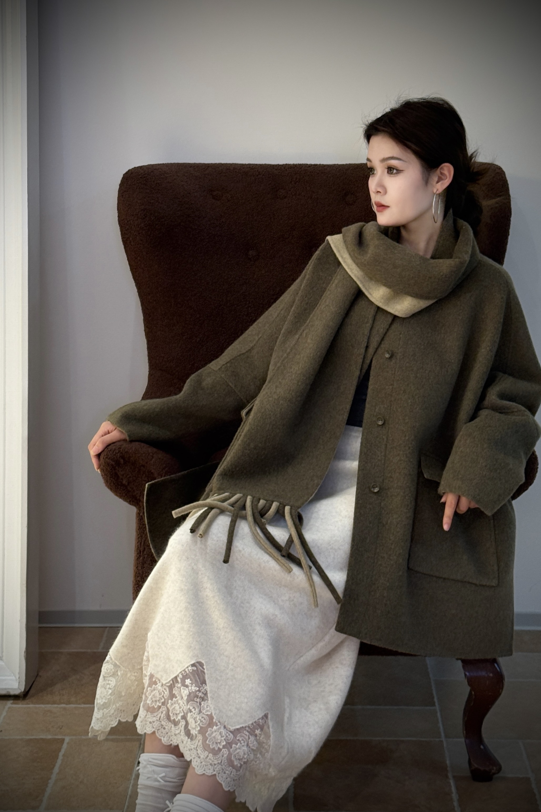 PUZECK普哲2025年秋冬大衣CF4A606567