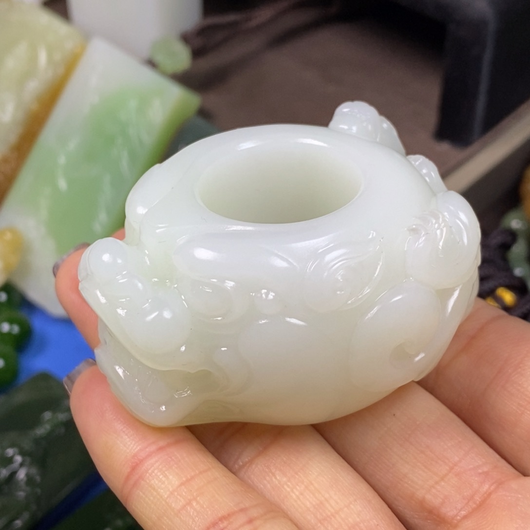 和田玉把件未镶嵌