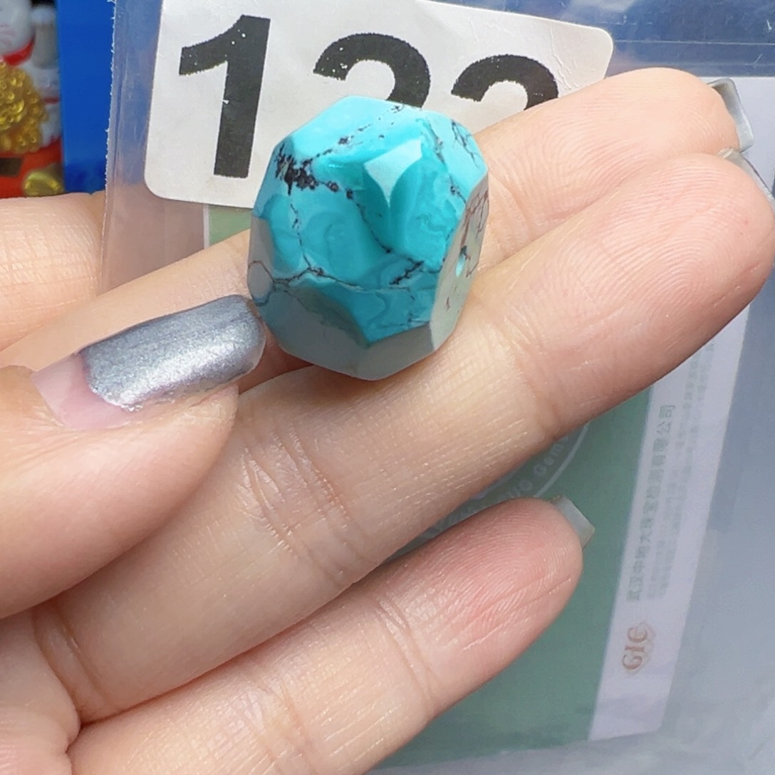 绿松石珠宝奇石未镶嵌