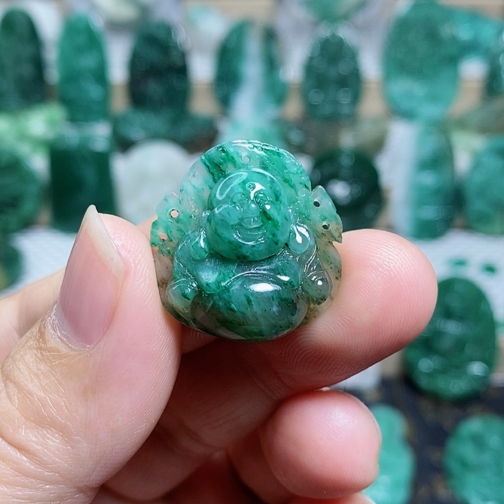 未镶嵌独山玉颈饰