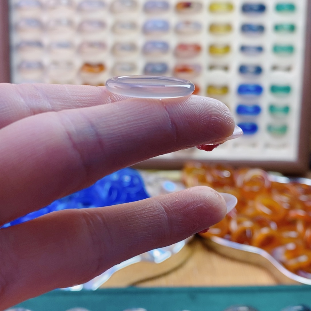 玛瑙/玉髓戒指未镶嵌涵*