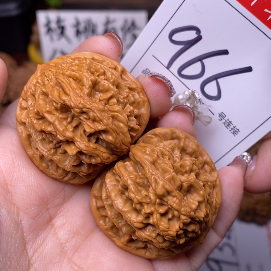 文玩核桃把件966虎头4:0