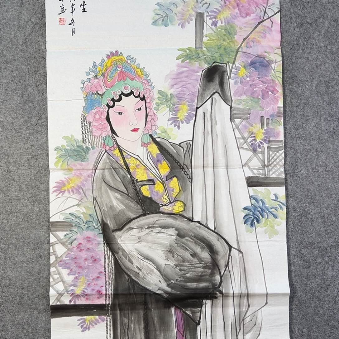国画096 牡丹等植物资源的