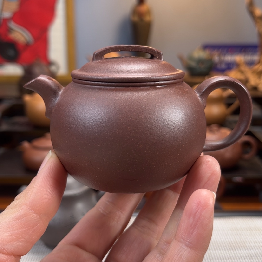 紫砂茶具半手工制作