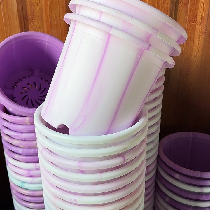 串色6#口径32浅紫色5个无托