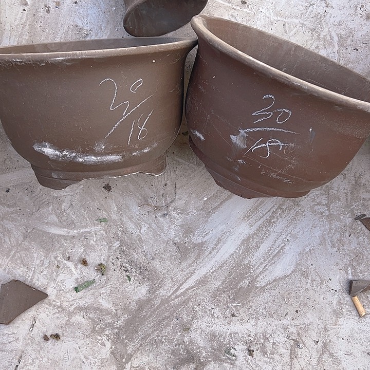 紫砂花盆特价清仓处理