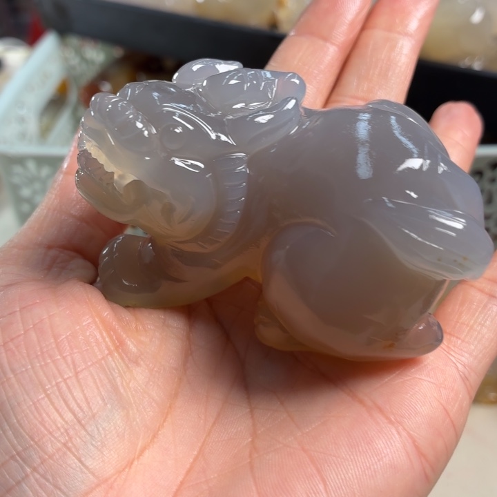 玛瑙/玉髓未镶嵌吊坠(不含链)