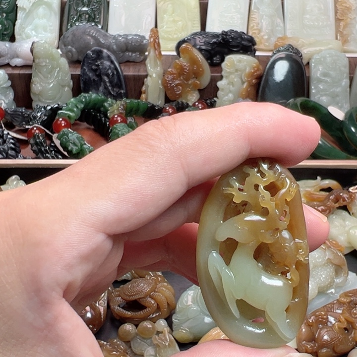 未镶嵌和田玉挂件