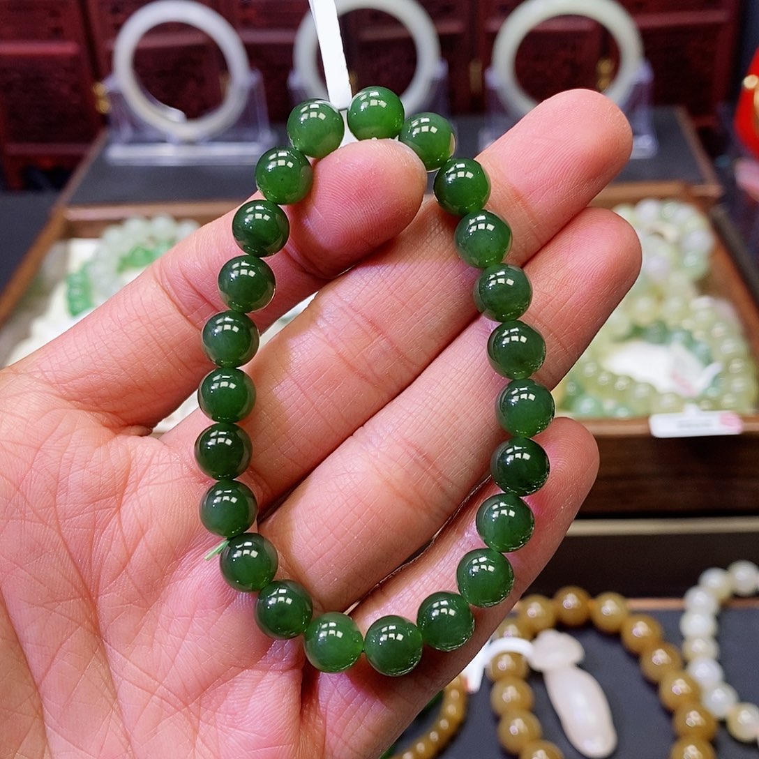 和田玉碧玉8未镶嵌