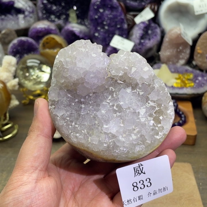 水晶未镶嵌珠宝半成品