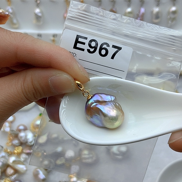 淡水珍珠颈饰银S925镶嵌