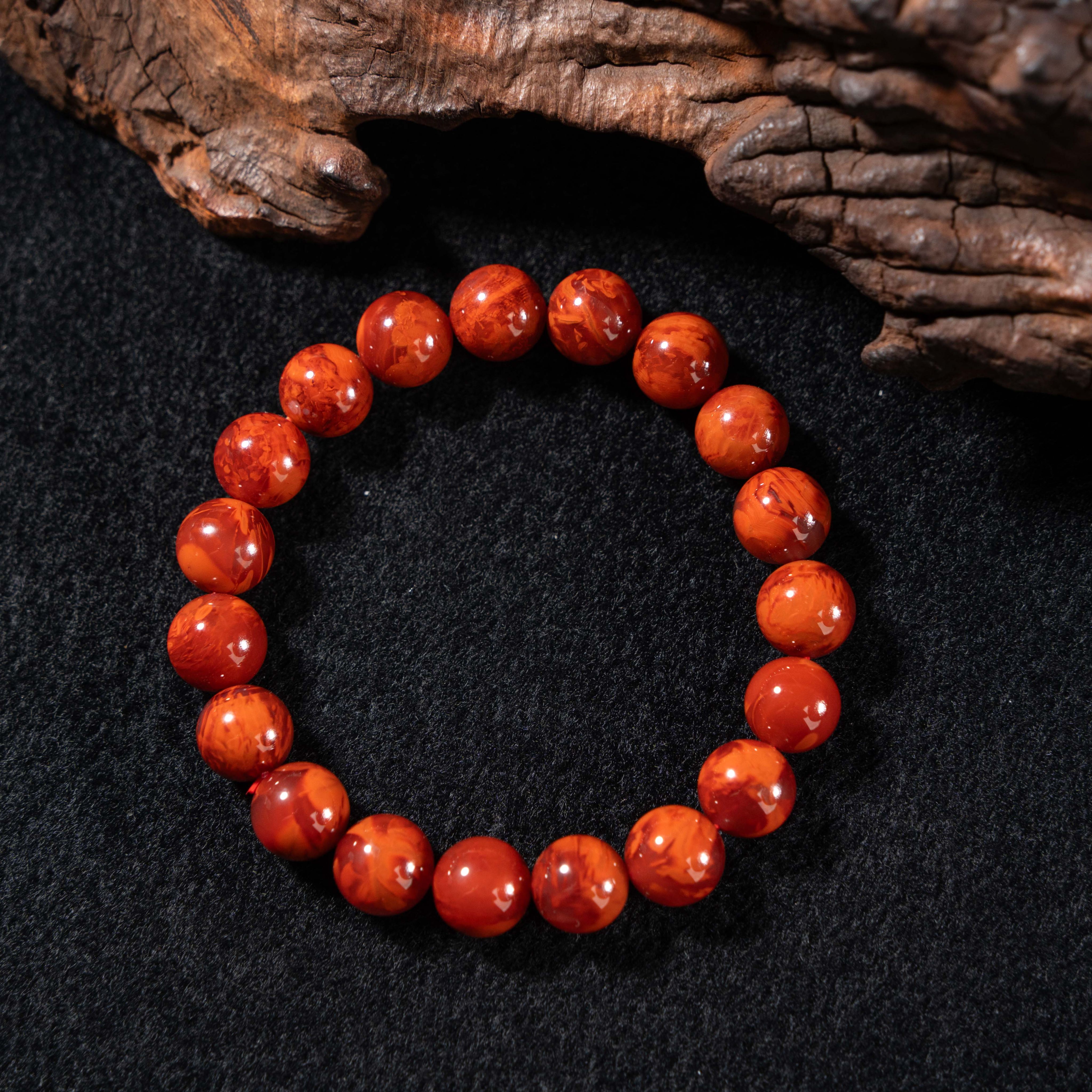 【中轴有礼】瓦西南红手串10mm+92199125