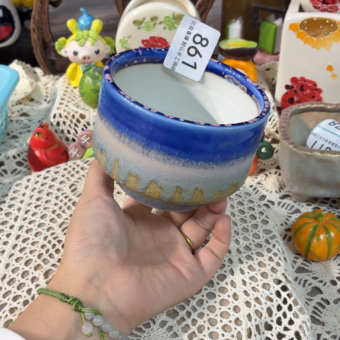 景德镇陶瓷 花盆花盆秒了