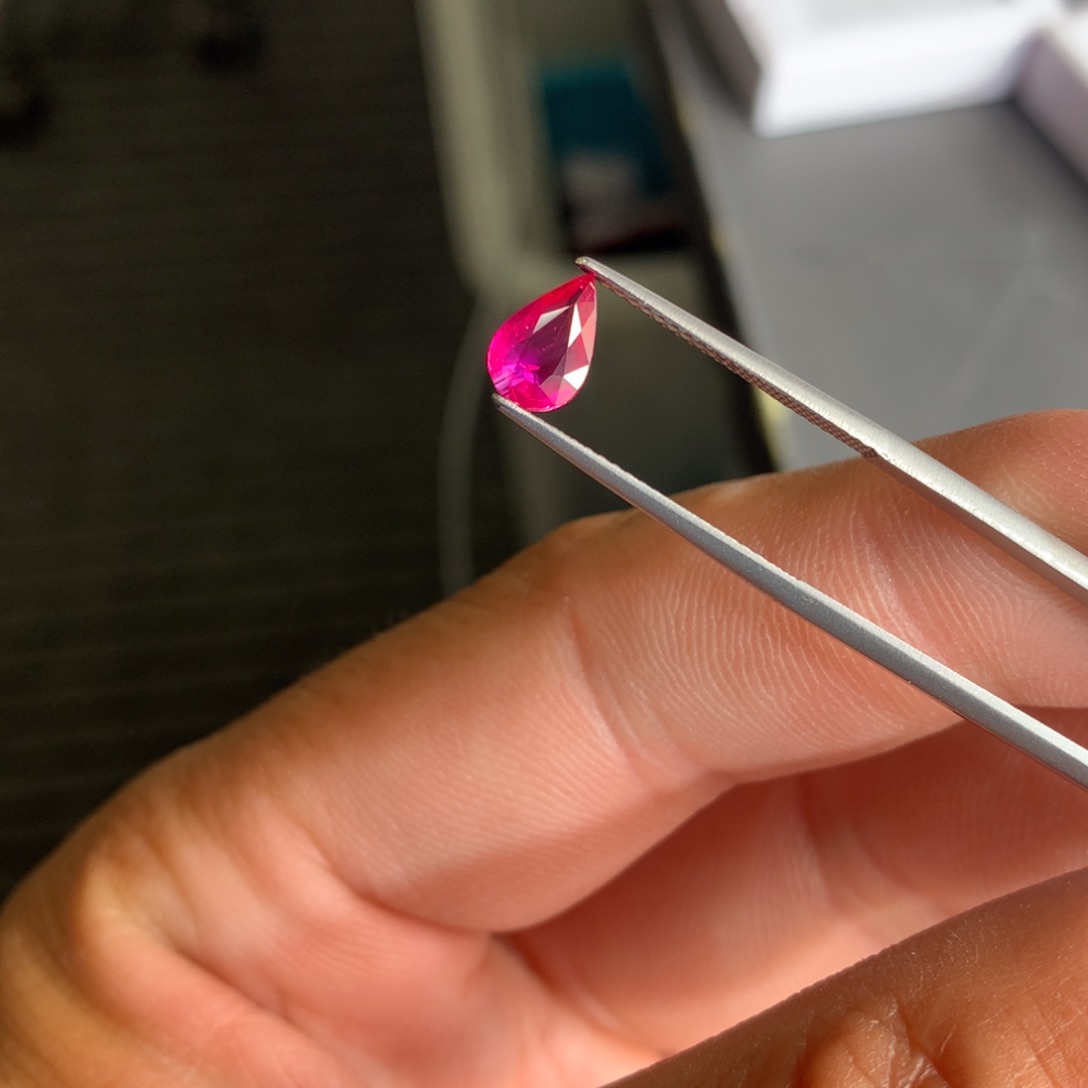 红宝石裸石未镶嵌1克拉无烧红宝石