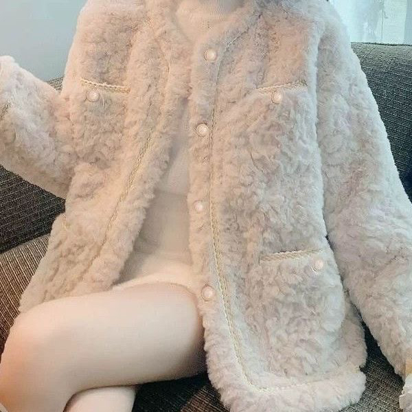 502小香风气质款外套（掉浮毛慎拍）