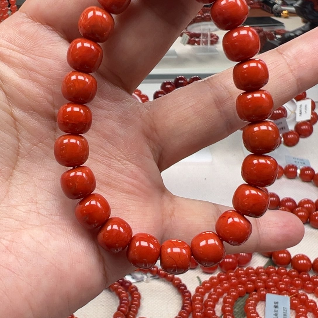 未镶嵌手链南红玛瑙