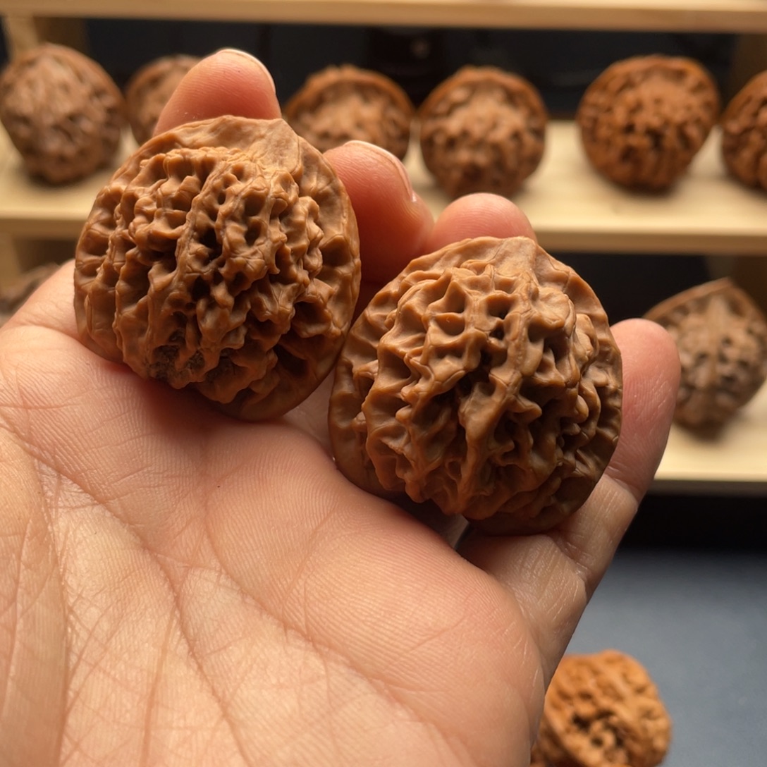 N***s吊坠文玩核桃秦岭核桃