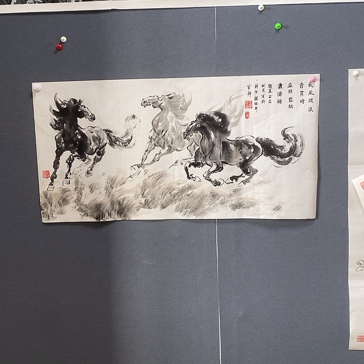 苗***活国画50/100王宝祥手绘画芯