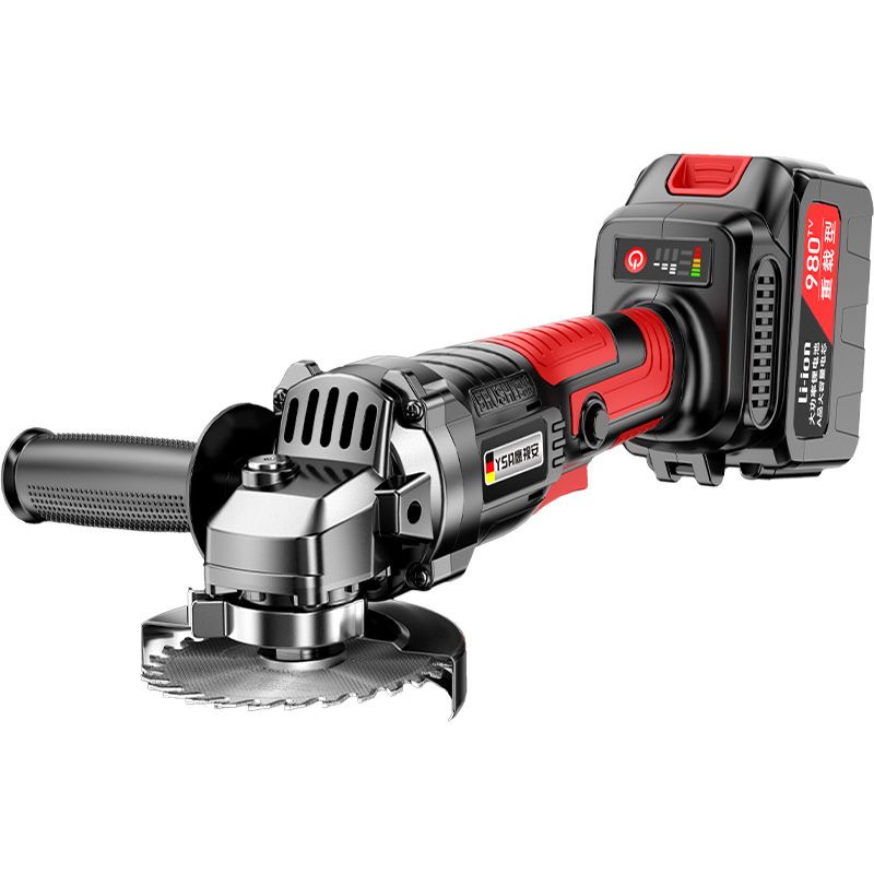 无刷充电角磨机大功率锂电池切割机多功能打磨机抛光机手砂轮