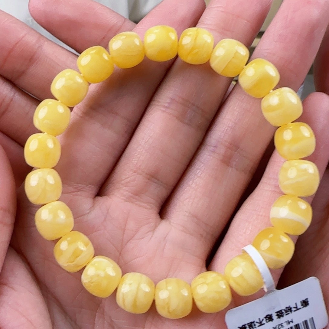 琥珀裸石未镶嵌蜜蜡