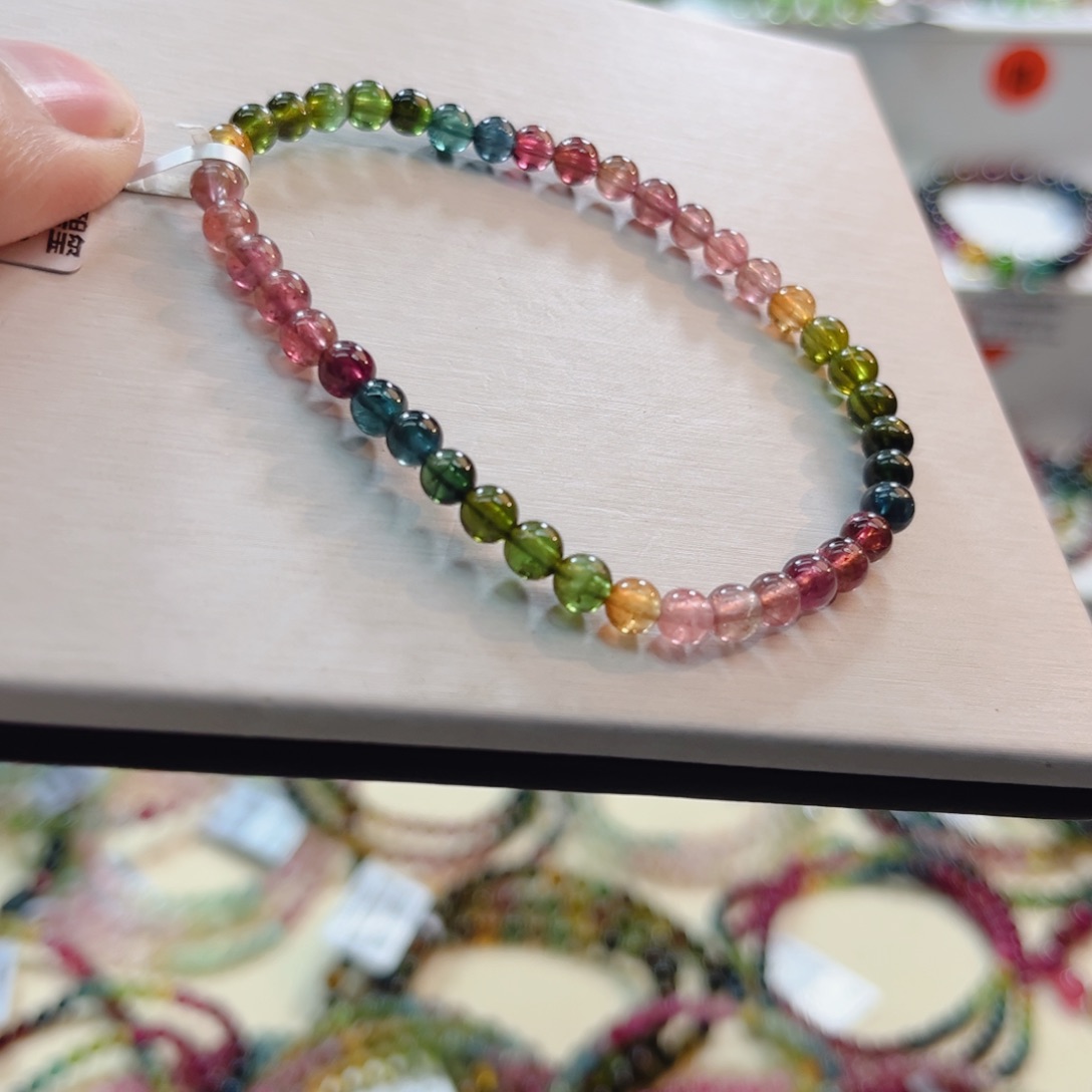 未镶嵌碧玺手链碧玺