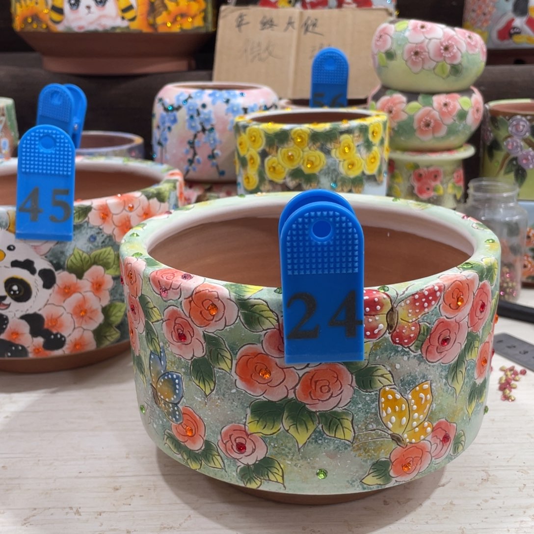 红陶特价微瑕多肉花盆