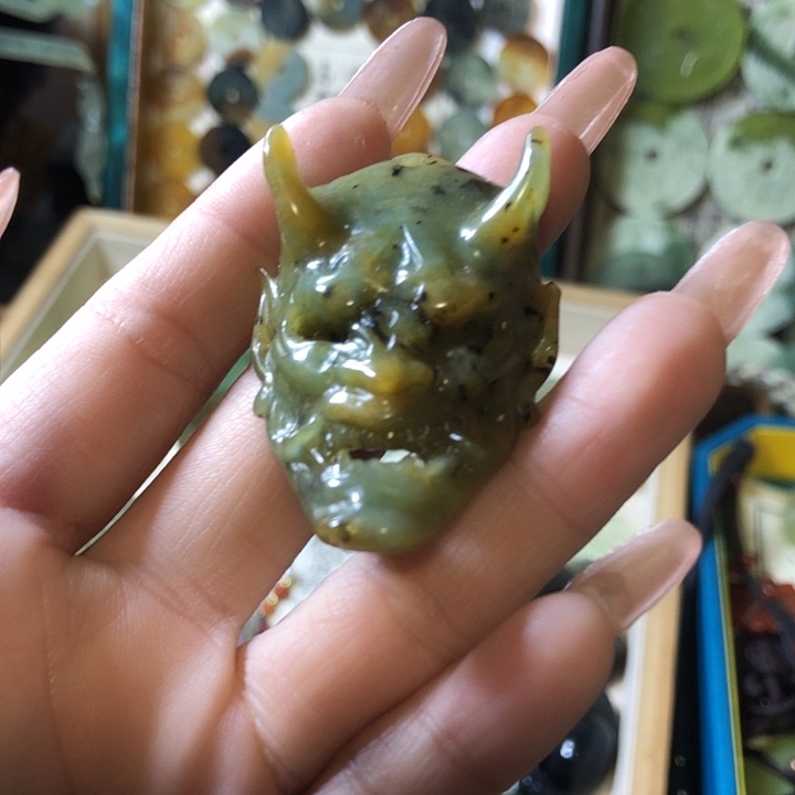 岫玉岫玉挂件未镶嵌