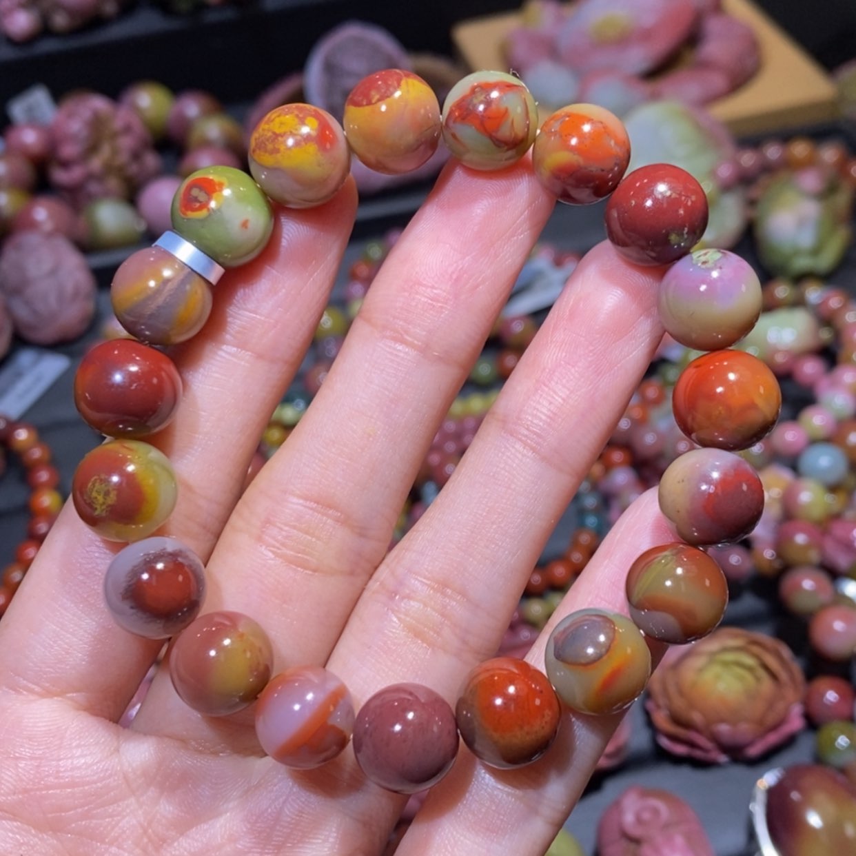 【闪购商品】未镶嵌手链玛瑙/玉髓盐源玛瑙