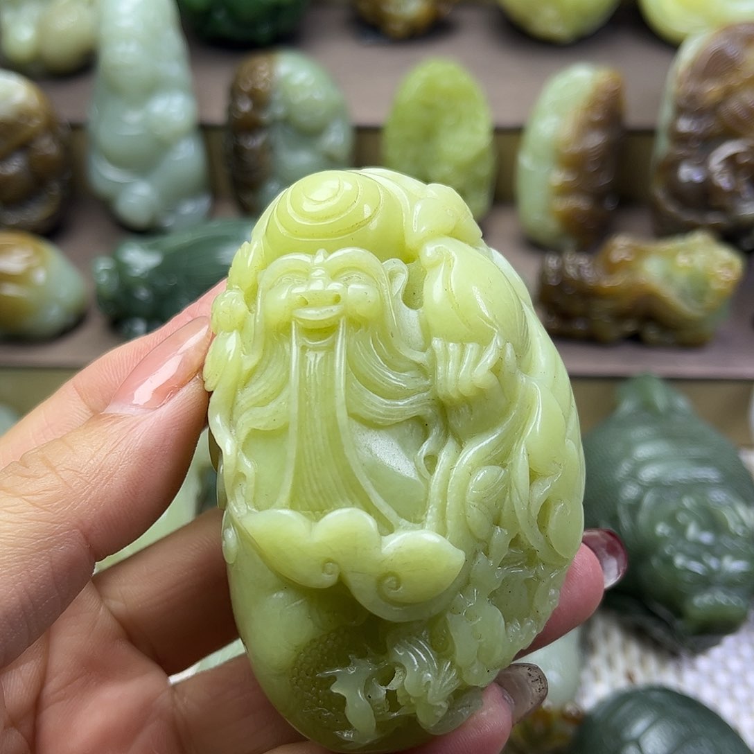 和田玉挂件未镶嵌