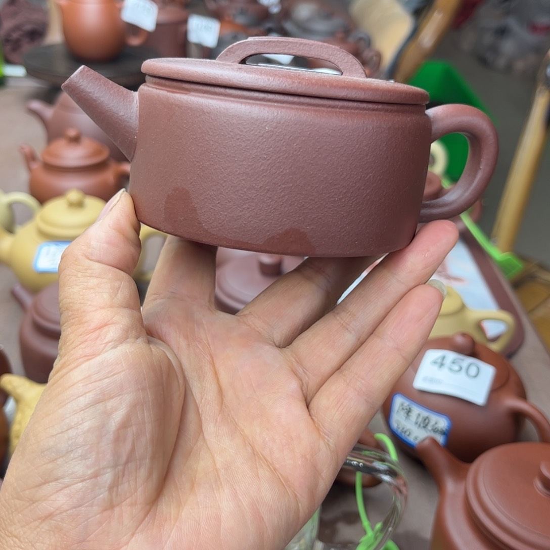 紫砂茶壶底槽清不挑毛病160cc