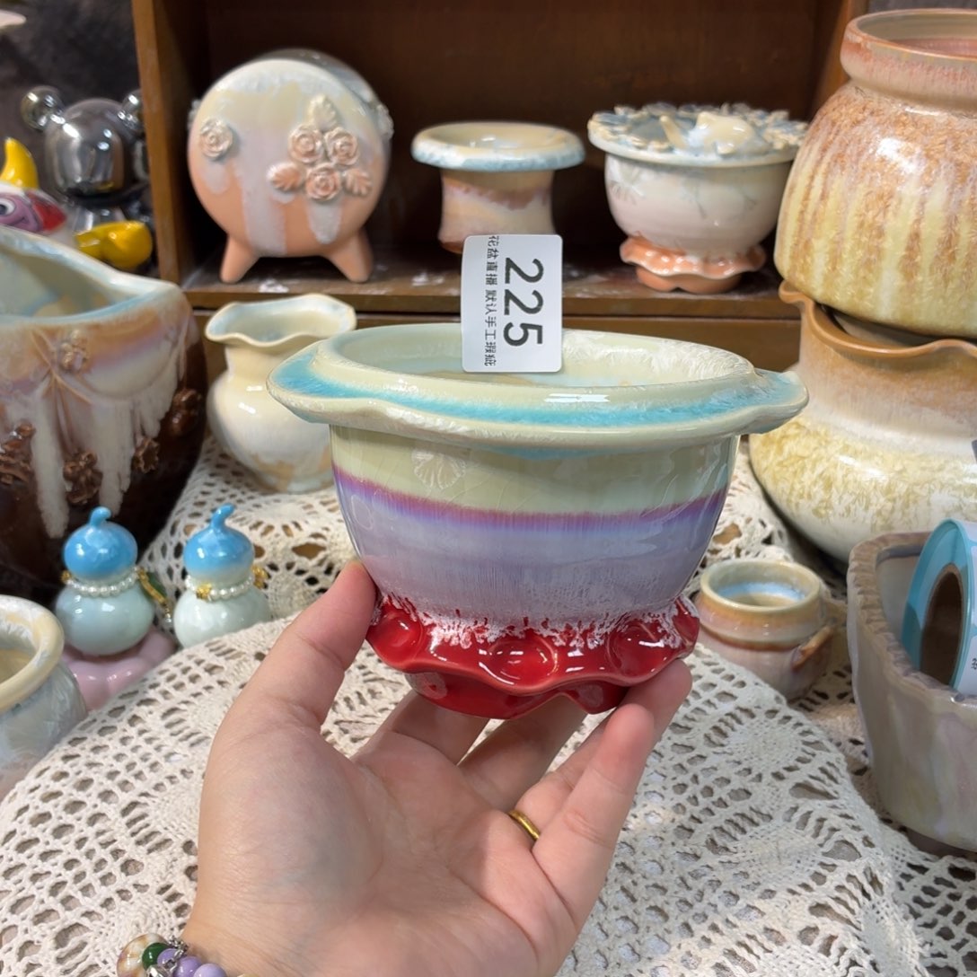 景德镇陶瓷花盆花盆