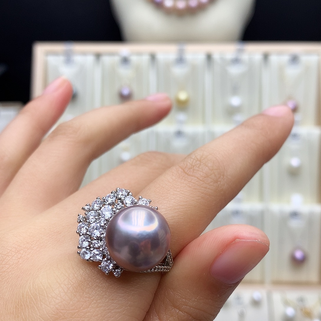 颈饰淡水珍珠合金