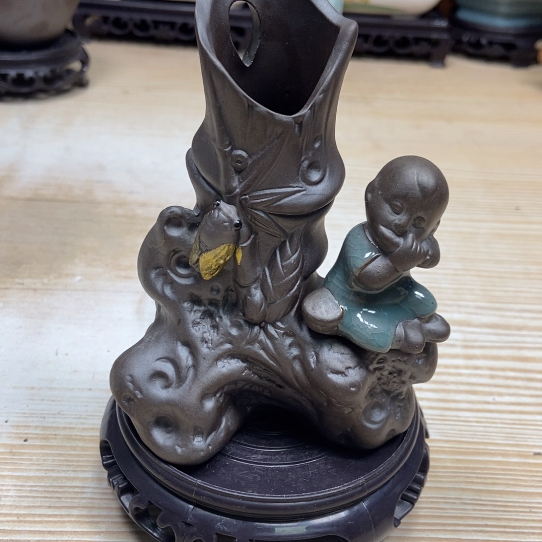 瓷片陶瓷花盆陶瓷艺术